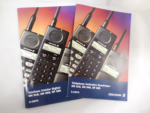 2 ERICSSON Telephone User's Manual Model DH 318 DH 368 DF388 French & Spanish