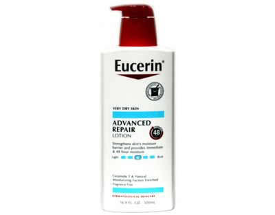 Eucerin Advanced Repair Dry Skin Lotion, 16.9 oz.