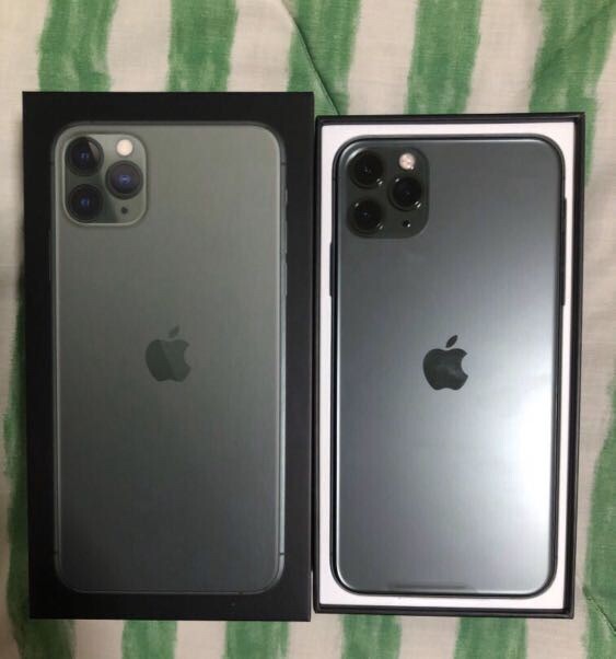 Apple Iphone 11 Pro Max 256gb Midnight Green Sprint 161 Cdma Gsm For Sale Online Ebay
