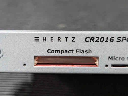 Hertz CR2016SPC Medienleser - Funktioniert, Gebrauchsspuren - Bild 2 von 4