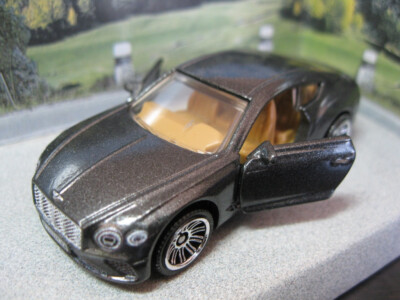 Gray Bentley Continental! gt 2018 2019 2020 2021 2022 2023 toy car diecast 