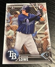 2016 Bowman Draft Joshua Lowe 1st Bowman Paper