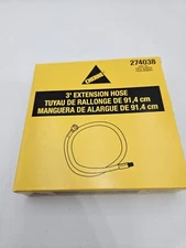 Cherne 274038 Three Foot Air Test Extension Hose Color Yellow New 