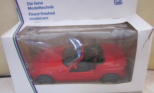 BMW Z1 Bj.1989-91 in Rot 1:24 von Schabak Metallmodell - Bild 2 von 3