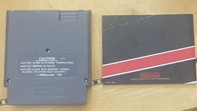 Super Mario & Duck Hunt NES Nintendo Original Game + INSTRUCTIONS MANUAL BOOKLET