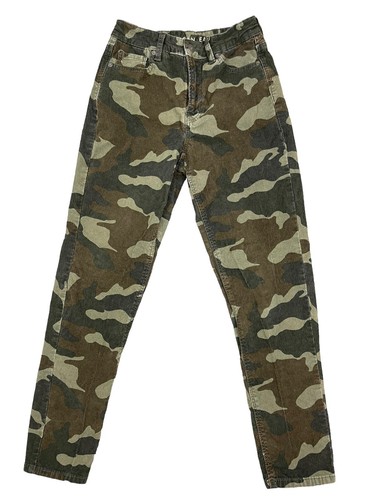 American Eagle Girls Pants Corduroy Camouflage Superstretch size 00 - Picture 13 of 24