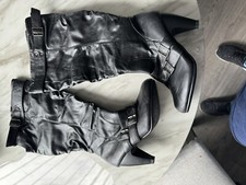 Black Leather Boots