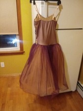 Adult Small mauve Tutu Ballet Costume Art Stone