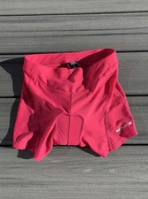 NWOT SOUKE SPORTS Women's S Padded Compression Cycling Shorts Poly/Spandex ~Pink