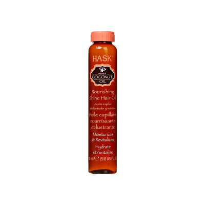 HASK Nourishing Monoi Coconut Shine Oil Vial, 5/8 Ounce