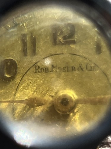 Vintage Rare Watch-ROB.MOSER & CIE - Free Shipping - Picture 2 of 14