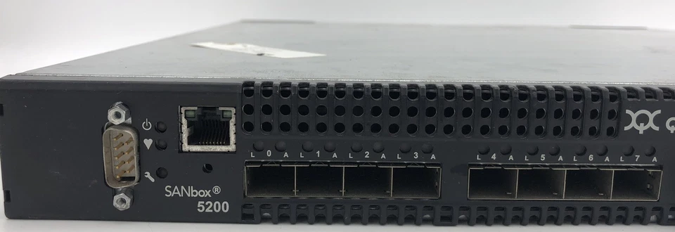 QLogic SANbox 5202 16-Port Full Fabric 2GB Switch SB5202-16A - Image 4 of 4
