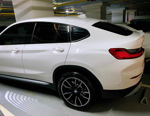 2019-2025 Fits BMW X4 G02 SUV Rear Mid Trunk Spoiler D Style Painted #300 White - Picture 4 of 7