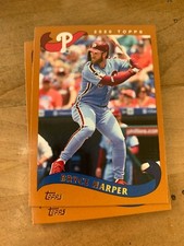 3x BRYCE HARPER 2020 Topps Baseball BASE LOT (2002 style) #236