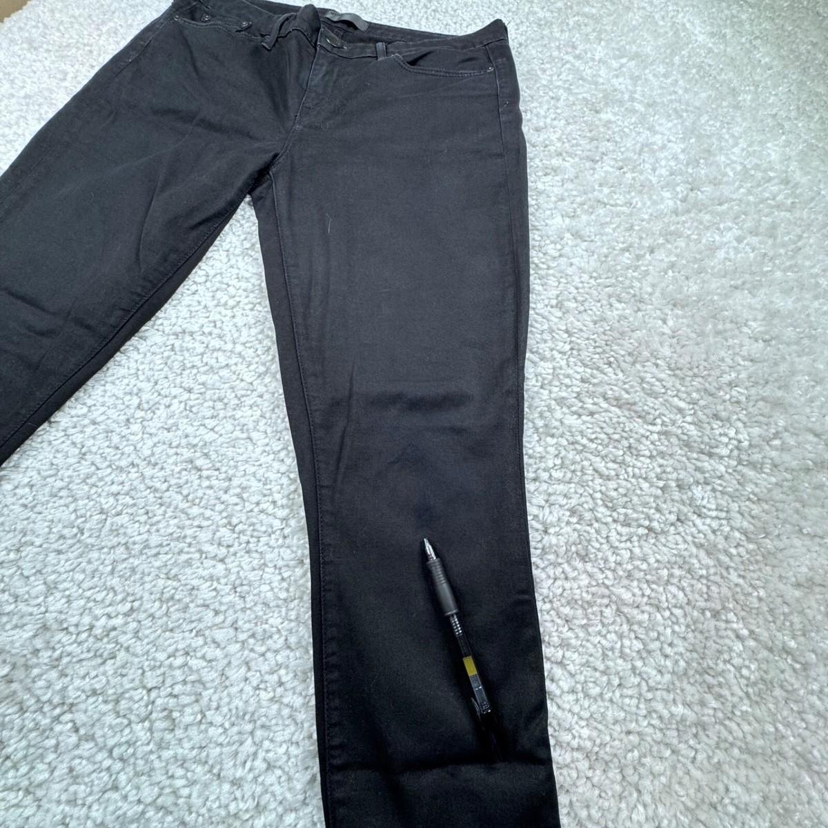 Vince Black Skinny Ankle Zip Pants Womens 29 | eBay