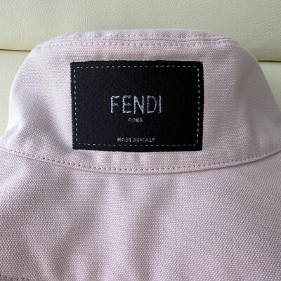 NWT Fendi Roma Logo Patch Bucket Hat PINK Sz S 100 