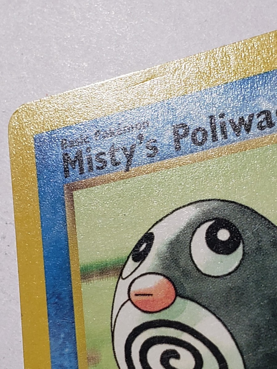 Misty's Poliwag 87/132 LP - Gym Heroes Pokemon Card - $2 Combined
