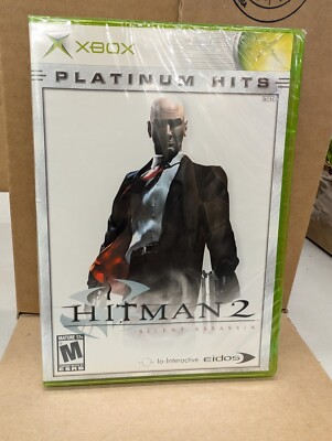 Hitman 2 Silent Assassin (Xbox, Platinum Hits, 2002) New-SEALED READ DESCRIPTION