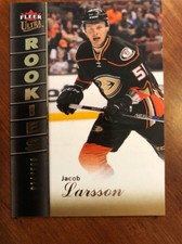 16-17 UD Fleer Showcase Ultra Rookies #U21 Jacob Larsson 24/599
