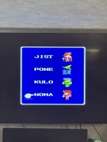 Nintendo NES Final Fantasy (Cartridge Only) CLEANED Tested Working 