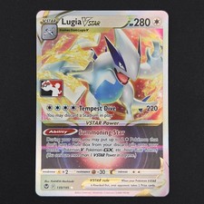 Pokemon TCG Card Lugia VSTAR 139/195 Silver Tempest Play Prize Pack - NM