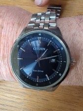 Citizen Men's Eco-Drive Silver Bracelet Watch