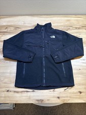The North Face Denali Polartec Fleece Jacket Mens Medium Black Full Zip Outdoor