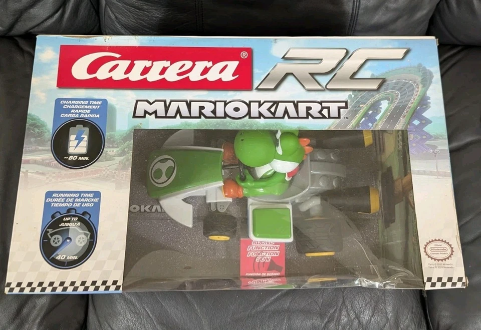 NEW Carrera RC Official Mario Kart Yoshi Race Kart 1:16 Scale 2.4GHz With Sound  - Image 2 of 4