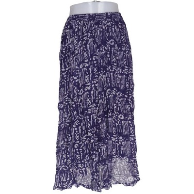 Something Different, Rock, Größe: 42, Blau/Weiß, Viskose, Print, Damen #TN5
