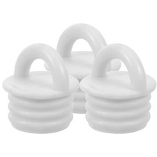 3 Pcs Mop Bucket Rubber Stopper Small Leakproof Outlet Sealing Plugs