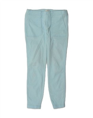 J. CREW Damen Skinny Chino Hose W26 L26 Blau Baumwolle BX03