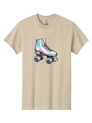 Roller-Skate-3 Mens Graphic Tee, 100% Cotton, Casual Summer Wear
