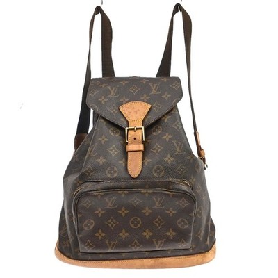 Best06 LOUIS VUITTON MONTSOURIS GM BACKPACK MONOGRAM M51135 MI1919 BQ01359
