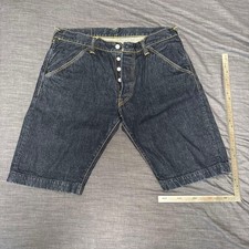 EVISU Jeans Shin Ebisu Jinto Shorts 36 inches