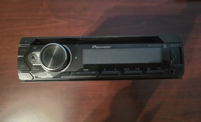 Pioneer DEH-S31BT with Double Din Adapter