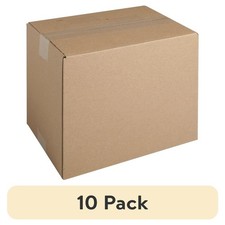 Large Shipping Boxes 10 Pack 12x8x10 Inches Corrugated Cardboard Carton Packing
