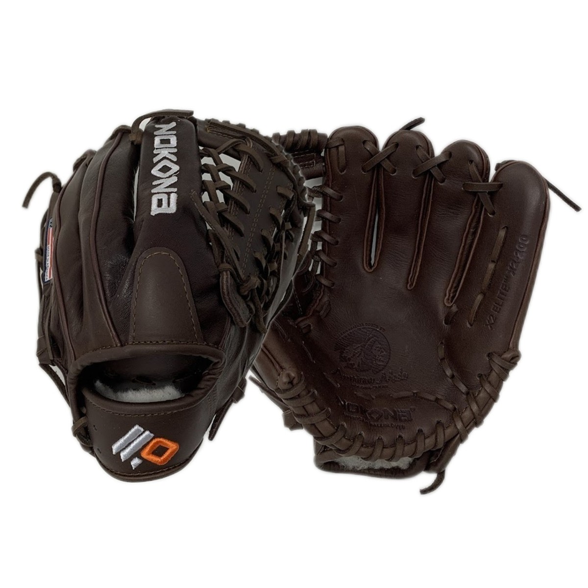 Nokona X2 Kangaroo Back 11.25 Youth Baseball Glove M Web Right