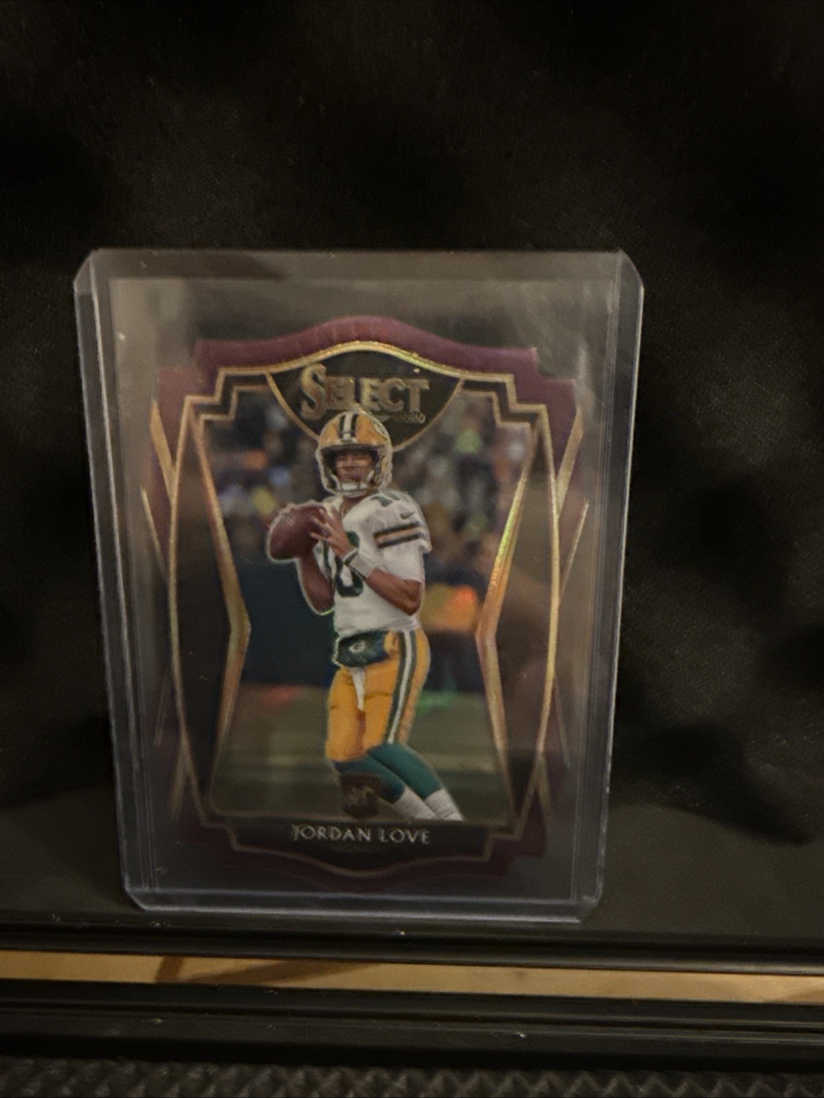 2020 Panini Select - Premier Level Jordan Love #147 Purple Prizm Die-Cut (RC)