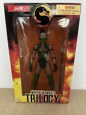 Mortal kombat Trilogy Jade 1998 Toy Island Vintage Rar