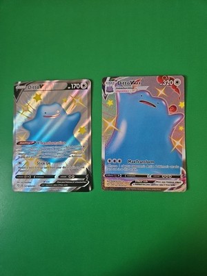 Ditto V and Vmax Secret Rare Shining Fates NM | eBay