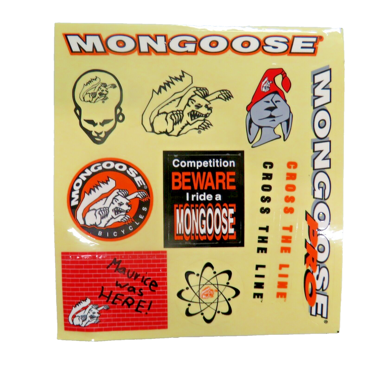 Stickers repro BMX Vintage decals MBK FUNSTYLER Stickers repro BMX Vintage decals MBK FUNSTYLER