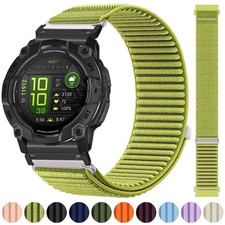 Quick Fit Nylon Loop Band Strap For Garmin Fenix E 8 7 7X 6 6X Pro 3HR 5 5X Plus