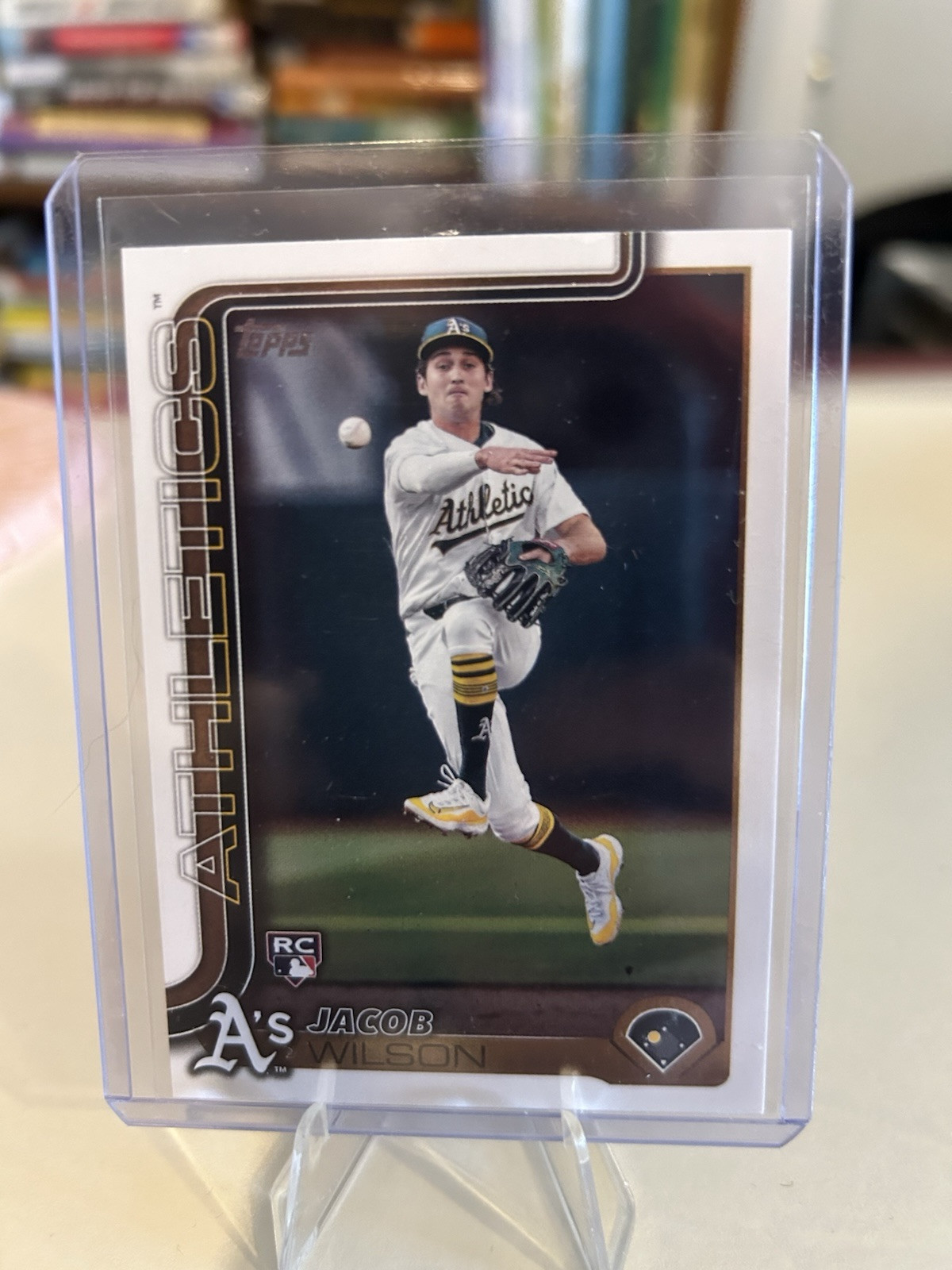 2025 Topps Series 1 - Jacob Wilson #314 (RC) Athletics