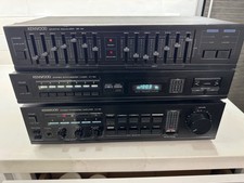 Vintage Kenwood KA-94 Integrated Amplifier, KT-54 Tuner,  GE-34 Equalizer