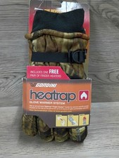 New With Tag Gordini Heatrap Mossy Oak Mens XL Winter Gloves Cordura Vintage