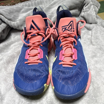 Nike Giannis Immortality 2 Men s Low Top Lace Up Sneaker Blue/Pink DM0825-400