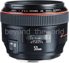 Canon EF 50mm F/1.2L USM Lens Tracking