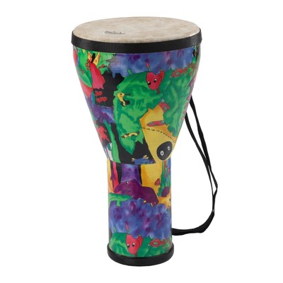 Remo Kids Percussion 8'' Djembe Drum � Rain Forest Finish � KD-0608-01