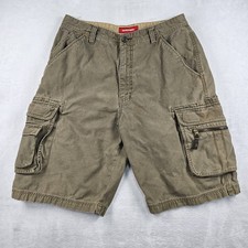 UnionBay Cargo Shorts Men  s 32 Utility Pockets 100 Cotton Paratrooper Baggy Y2K
