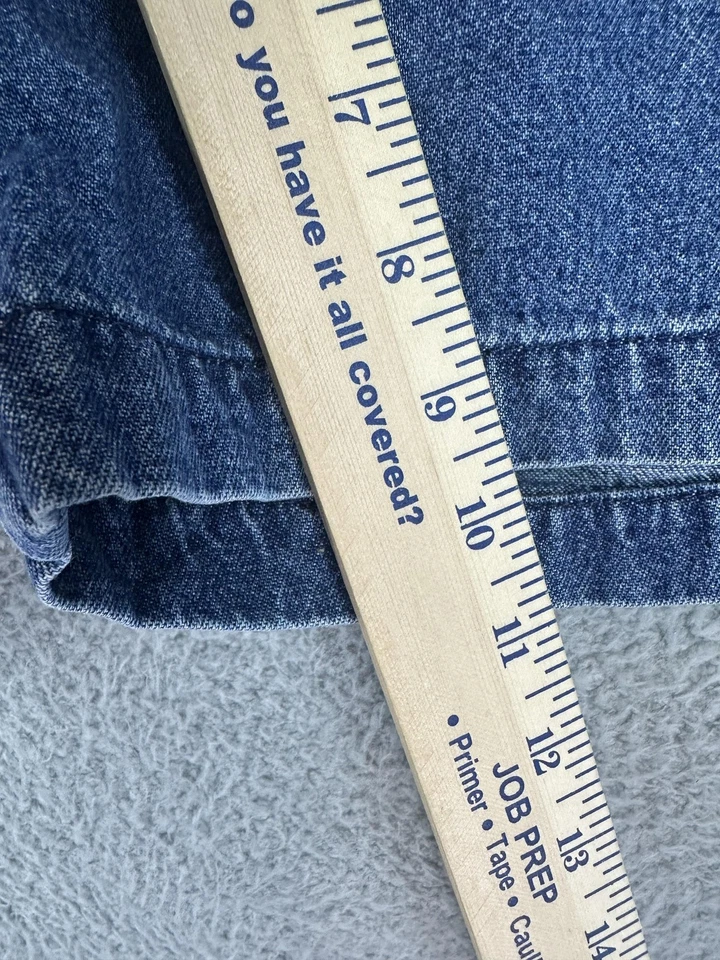 Pantalones Cortos Carga De Colección St Johns Bay Para Hombres 48 Azul Denim Campamento Utilitario Senderismo Aire Libre Y2K Foto 4 de 4